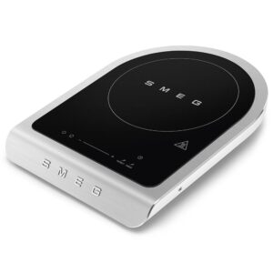 Smeg Mat Beyaz Portatif İndüksiyonlu Ocak