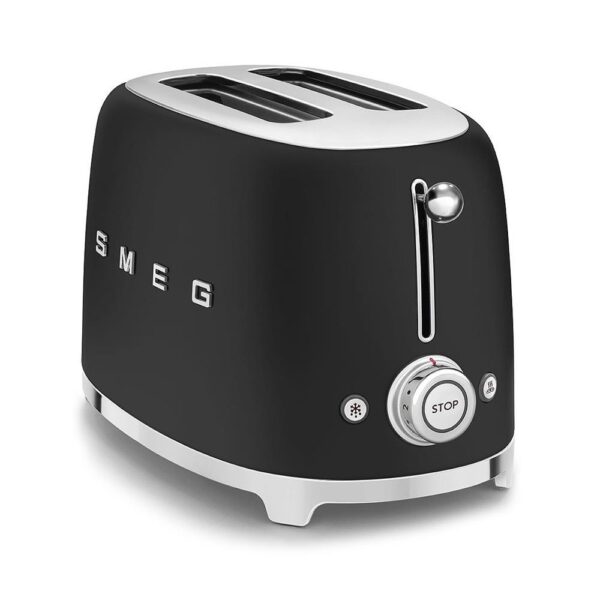 Smeg Mat Siyah 1x2 Ekmek Kızartma Makinesi - Görsel 4