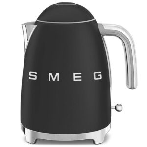Smeg Mat Siyah Kettle