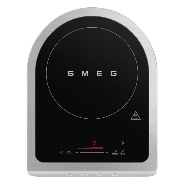 Smeg Mat Zümrüt Yeşil Portatif İndüksiyonlu Ocak - Görsel 4