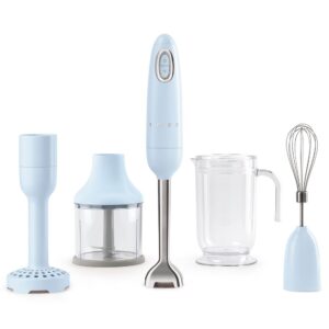 Smeg Pastel Mavi 50's Style El Blender Seti