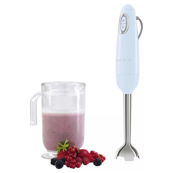 Smeg Pastel Mavi 50's Style El Blender Seti - Görsel 5
