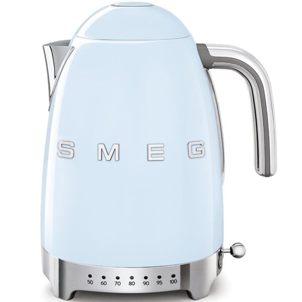Smeg Pastel Mavi Isı Ayarlı Kettle ve 2x4 Ekmek Kızartma Makinesi Seti - Görsel 2