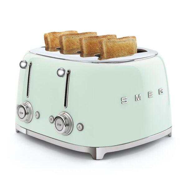 Smeg Pastel Yeşil 1x4 Ekmek Kızartma Makinesi - Görsel 2