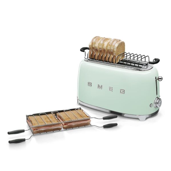 Smeg Pastel Yeşil 2x4 Ekmek Kızartma Makinesi - Görsel 2