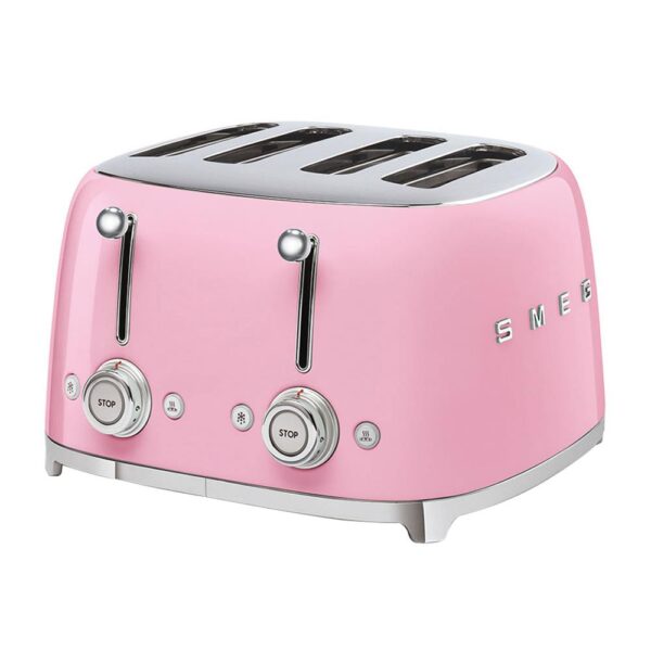 Smeg Pembe 1x4 Ekmek Kızartma Makinesi