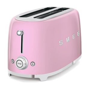 Smeg Pembe 2x4 Ekmek Kızartma Makinesi