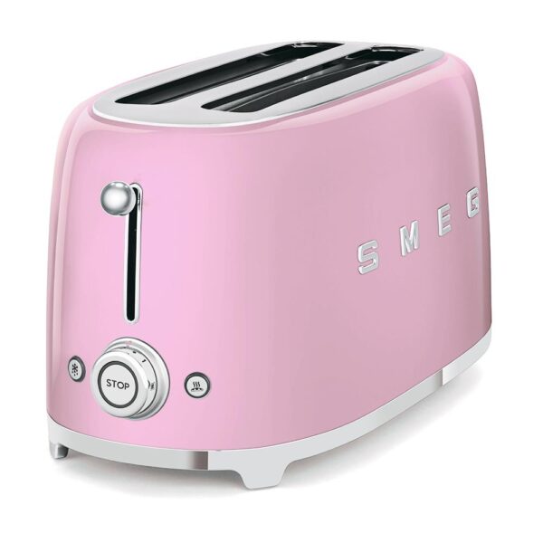 Smeg Pembe 2x4 Ekmek Kızartma Makinesi