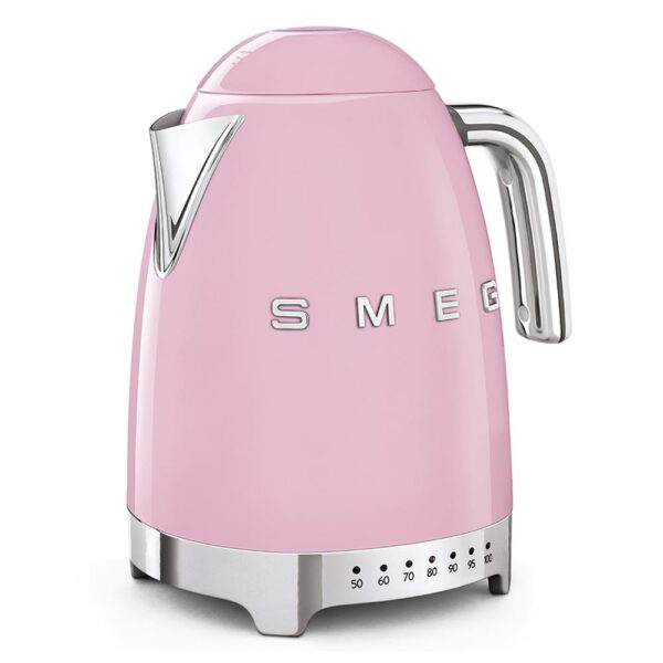 Smeg Pembe Isı Ayarlı Kettle - Görsel 2