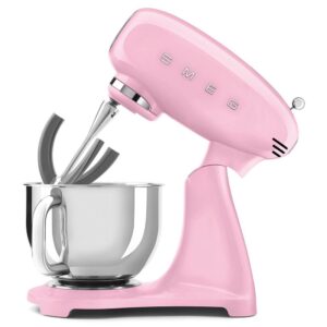 Smeg SMF03PKEU Pembe Hamur Karıştırma Makinesi (Pembe Gövdeli) - Görsel 3