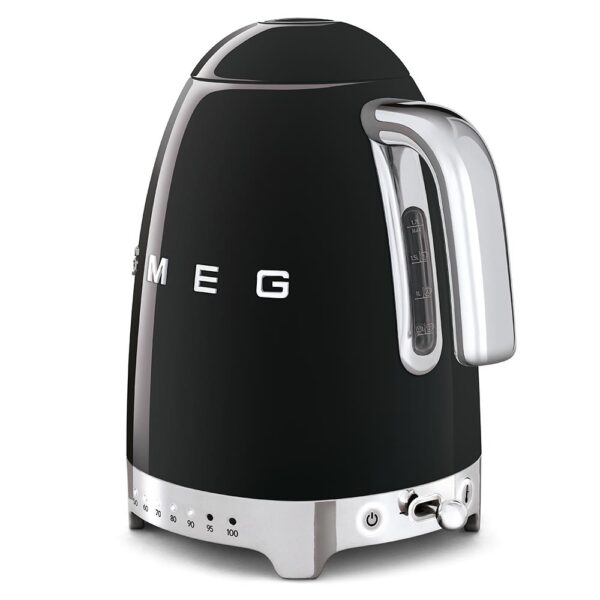 Smeg Siyah Isı Ayarlı Kettle - Görsel 2