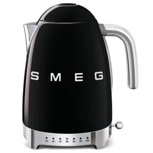 Smeg Siyah Isı Ayarlı Kettle
