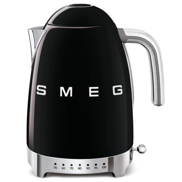 Smeg Siyah Isı Ayarlı Kettle