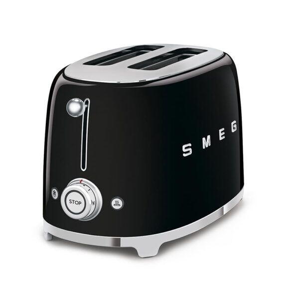 Smeg Siyah Kettle ve 1x2 Ekmek Kızartma Makinesi Seti - Görsel 5