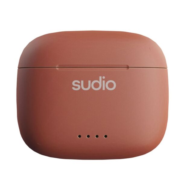 Sudio A1 Sienna Red IPX4 Suya Dayanıklı 30 Saat Kullanım TWS Bluetooth Kulak İçi Kulaklık - Görsel 3