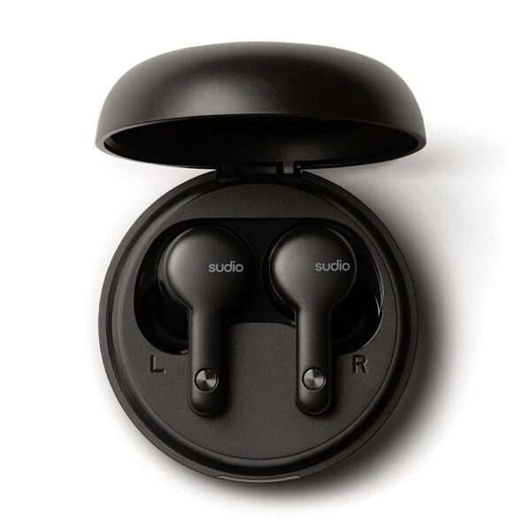 Sudio A2 Siyah IPX4 Suya Dayanıklı 30 Saat Kullanım ANC Gürültü Engelleme Özellikli Bluetooth Kulak İçi Kulaklık - Görsel 5
