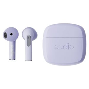 Sudio N2 Mor IPX4 Suya Dayanıklı 30 Saat Kullanım TWS Bluetooth Kulak İçi Kulaklık - Görsel 3