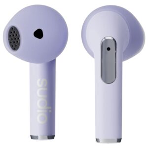 Sudio N2 Mor IPX4 Suya Dayanıklı 30 Saat Kullanım TWS Bluetooth Kulak İçi Kulaklık