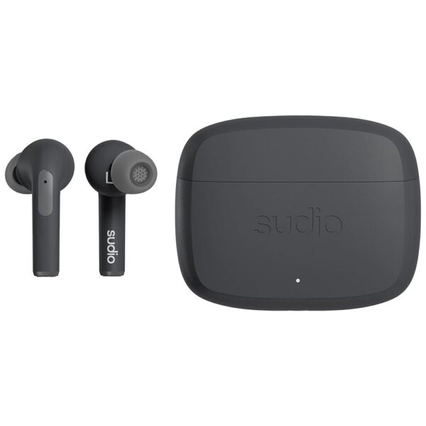 Sudio N2 Pro Siyah IPX4 Suya Dayanıklı 30 Saat Kullanım ANC Gürültü Engelleme Özellikli Bluetooth Kulak İçi Kulaklık - Görsel 2