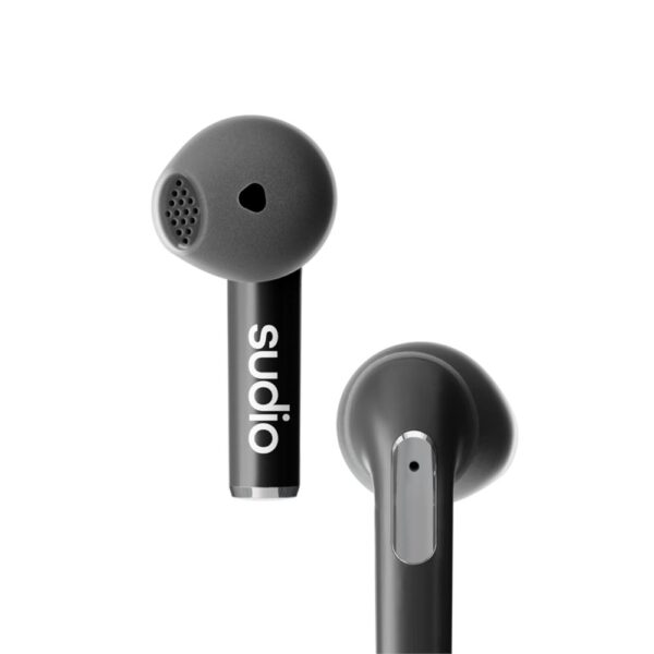 Sudio N2 Siyah IPX4 Suya Dayanıklı 30 Saat Kullanım TWS Bluetooth Kulak İçi Kulaklık - Görsel 2