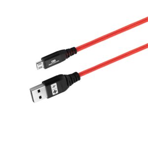 Swiss Charger Micro Usb Hızlı Şarj ve Data Kablosu 1m Örgü Kumaş