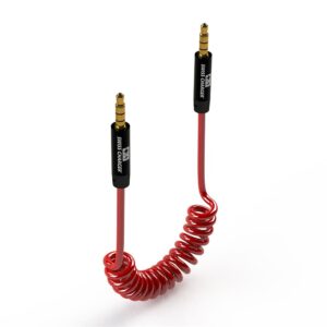 Swiss Charger Spiral Ses Kablosu 1.5m